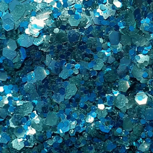 Si Si la Palette - Polymermaid Glitzer – Pflanzliches Glitter, Türkisgrün