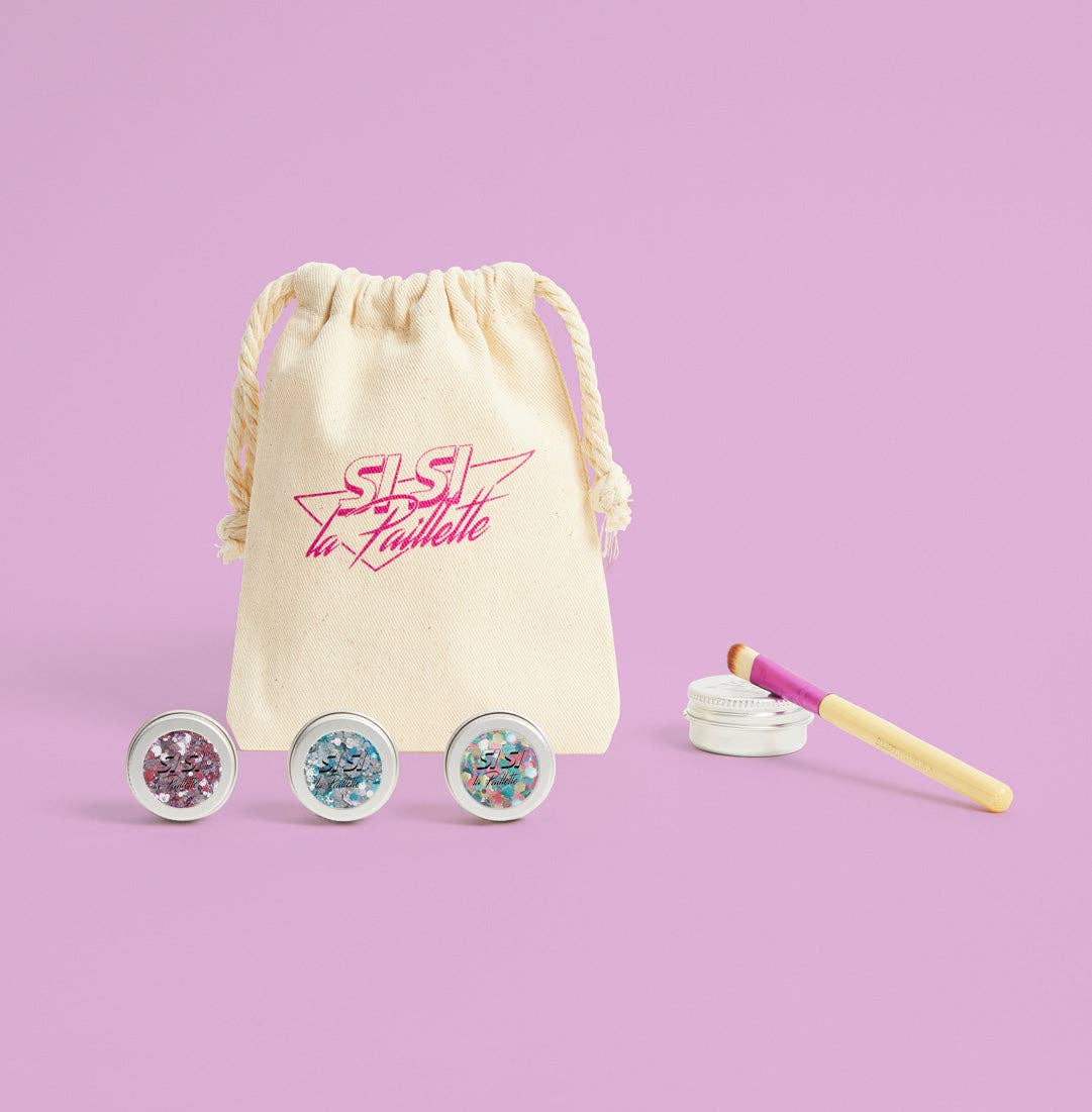 Si Si la Palette - Soft Color Glitter Kit – biologisch abbaubarer Glitzer