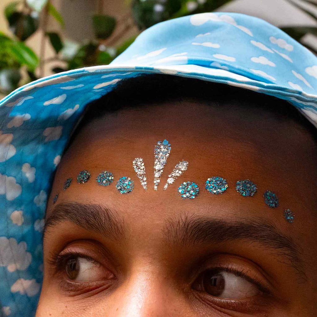 Si Si La Paillette - Tiara stencil für Facepainting