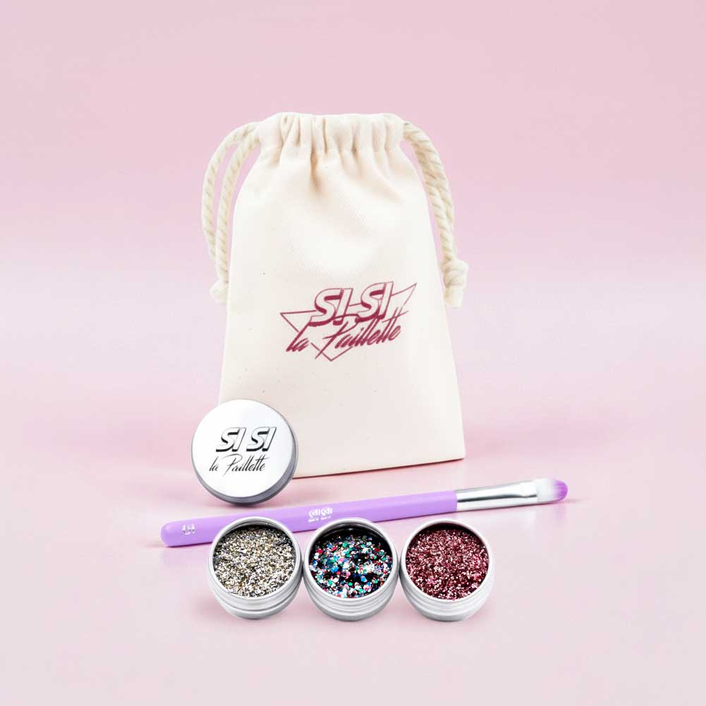 Si Si La Paillette - Iconic Glitter Kit - Festival Glitzer