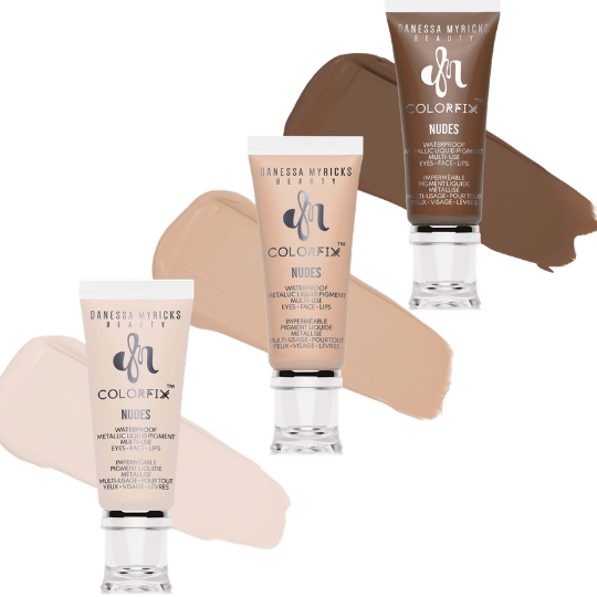 Danessa Myricks, Colorfix Nudes, fards à paupières, rouges à lèvres, contouring, waterproof
