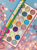 Rude Cosmetics, United Shades of Glitter - 21 gepresste Glitzerlidschatten (vegan)