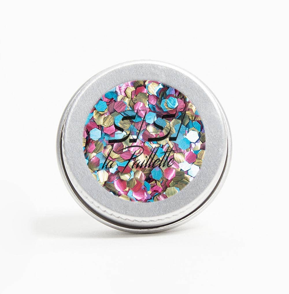 Si Si la Palette - Soft Color Glitter Kit – biologisch abbaubarer Glitzer
