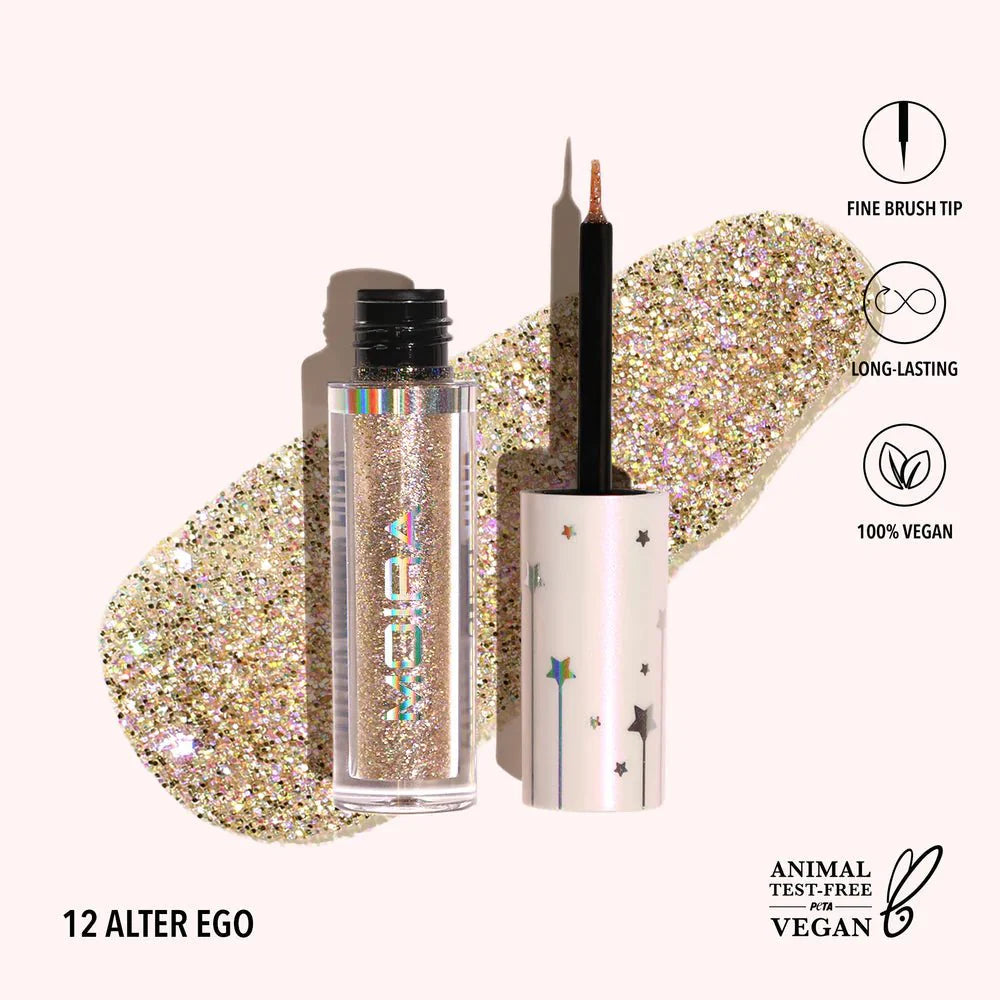 Moira Beauty Glitter Eyeliner Pailleté