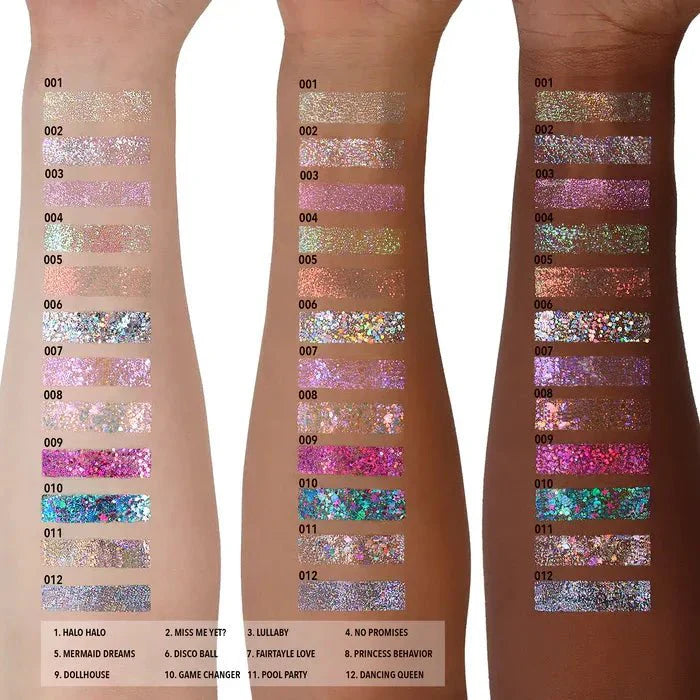 Moira Beauty Hologram Glitter Gel (vegan)
