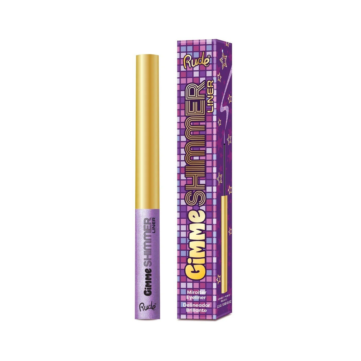 Rude Cosmetics, Gimme Shimmer Eyeliner (vegan)